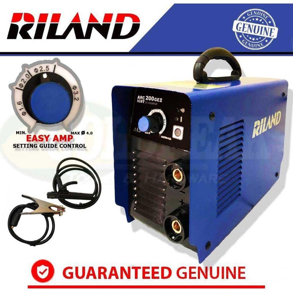 Riland ARC 200GE II DC Inverter Welding Machine - Goldpeak Tools PH Riland Riland ARC 200GE II DC Inverter Welding Machine - Goldpeak Tools PH Riland